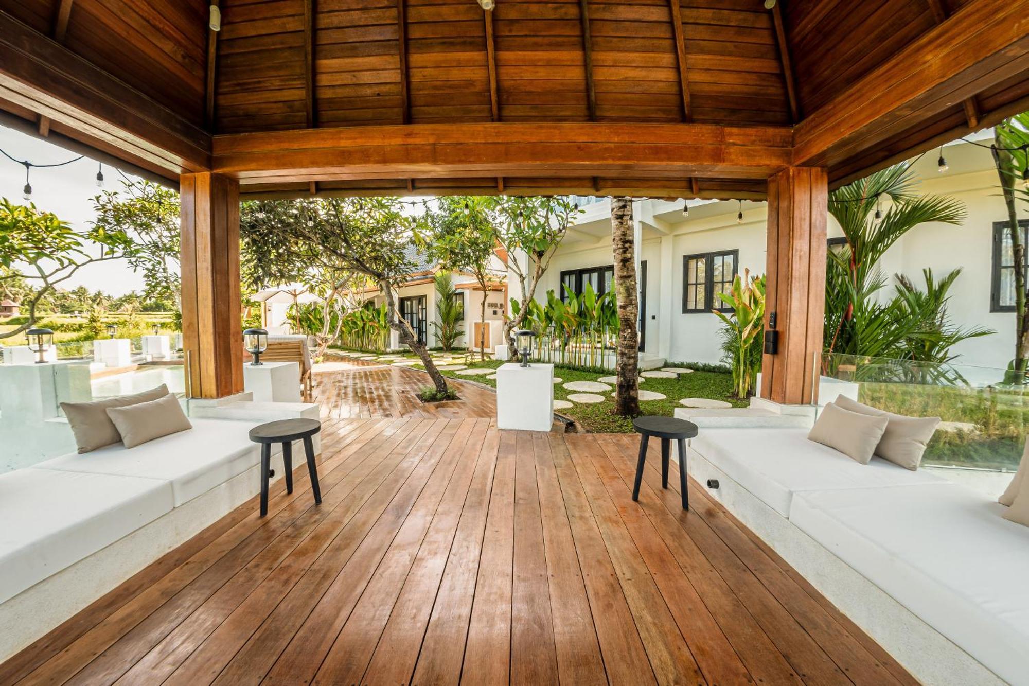 Sarang Apartments By Evdekimi Ubud Exterior foto